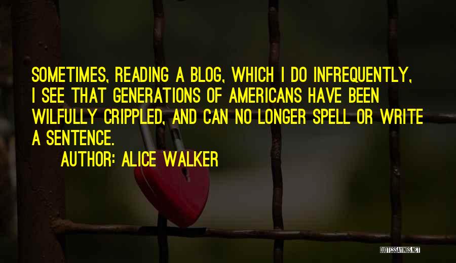 Crippled Quotes By Alice Walker