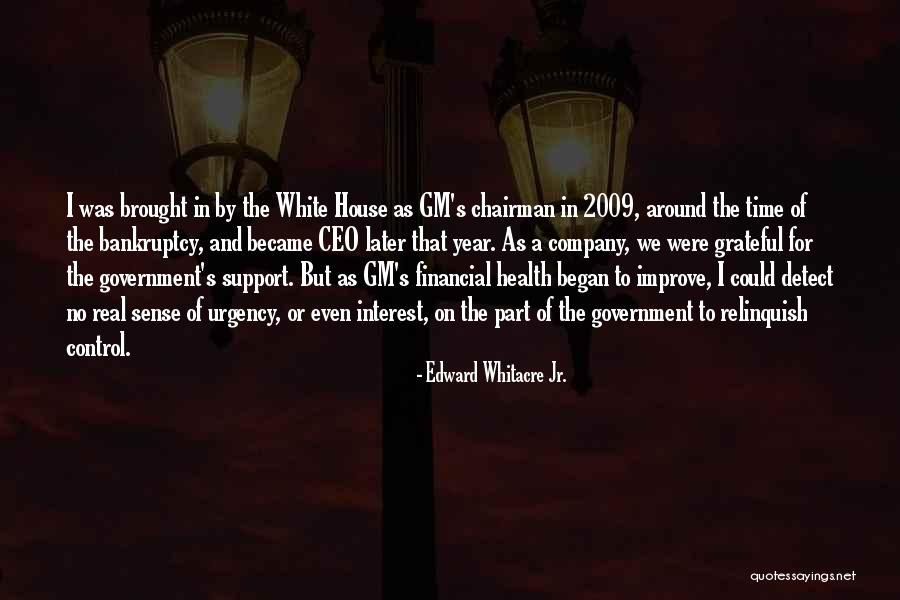 Crippled With Grief Of Loss Of Spouse Quotes By Edward Whitacre Jr. Crippled With Grief Of Loss Of Spouse Quotes By Edward Whitacre Jr.