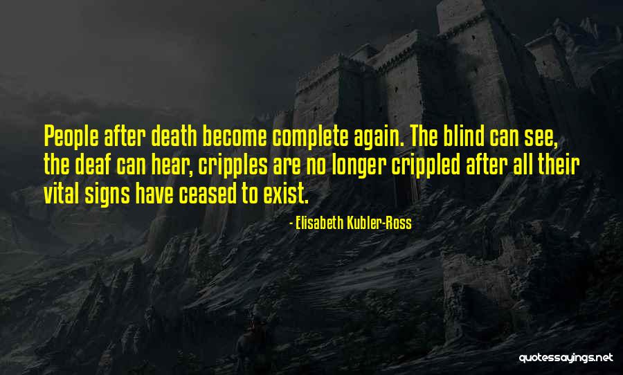 Cripples Quotes By Elisabeth Kubler-Ross