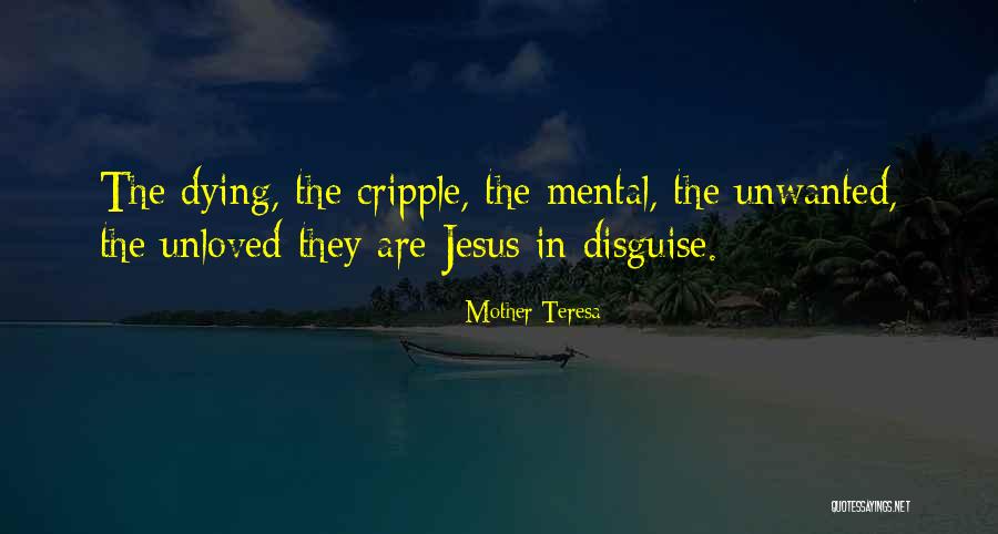 Cripples Quotes By Mother Teresa