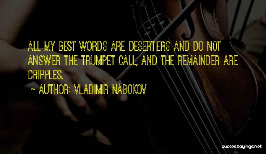 Cripples Quotes By Vladimir Nabokov