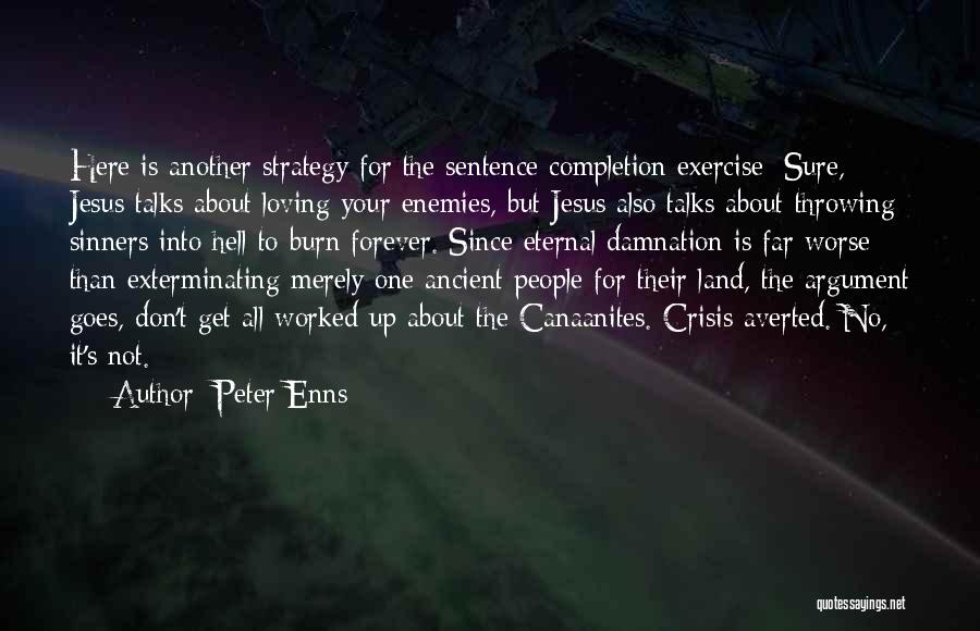 Crisis In A Sentence Quotes By Peter Enns