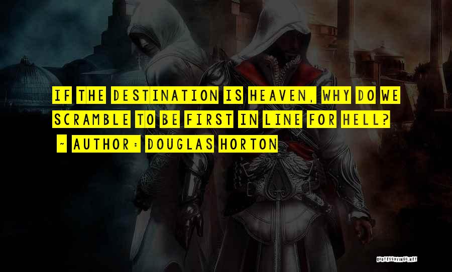 Crisis Of Infinite Quotes By Douglas Horton