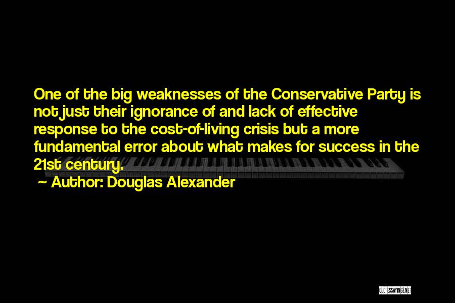 Crisis Response Quotes By Douglas Alexander