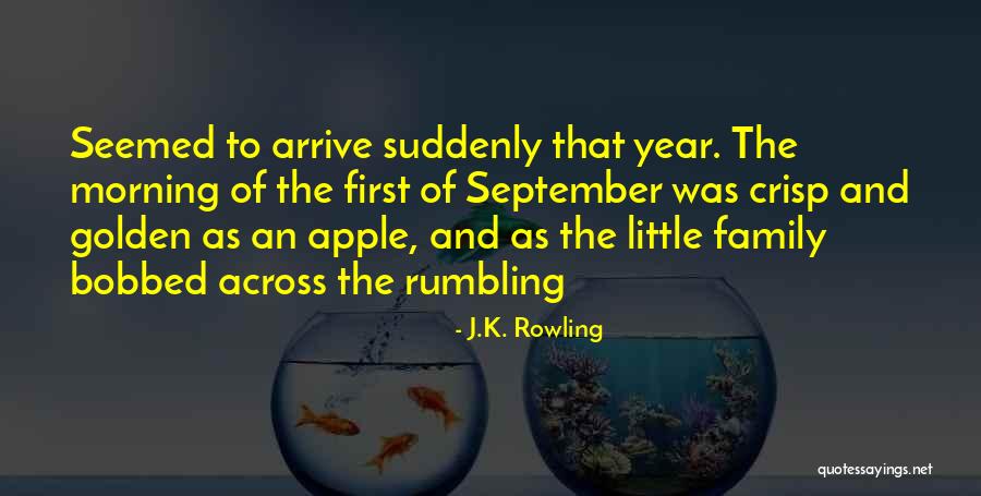 Crisp Morning Quotes By J.K. Rowling Crisp Morning Quotes By J.K. Rowling