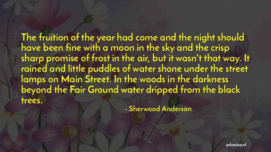 Crisp Weather Quotes By Sherwood Anderson Crisp Weather Quotes By Sherwood Anderson