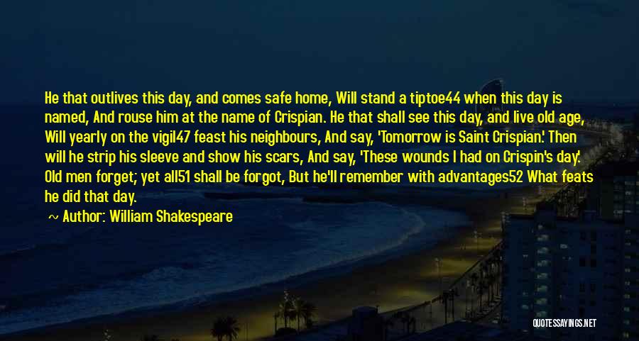 Crispin Quotes By William Shakespeare