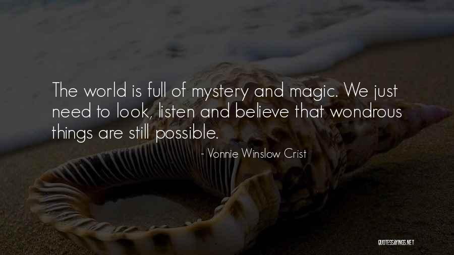 Crist Quotes By Vonnie Winslow Crist Crist Quotes By Vonnie Winslow Crist
