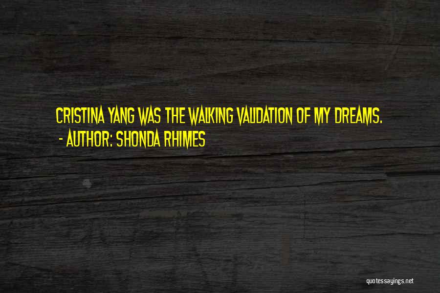 Cristina Yang Best Quotes By Shonda Rhimes