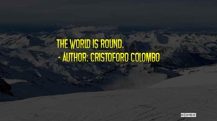 Cristoforo Colombo Quotes 873365