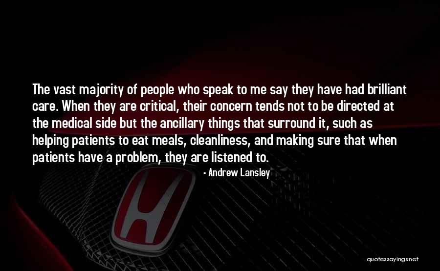 Critical Care Quotes By Andrew Lansley