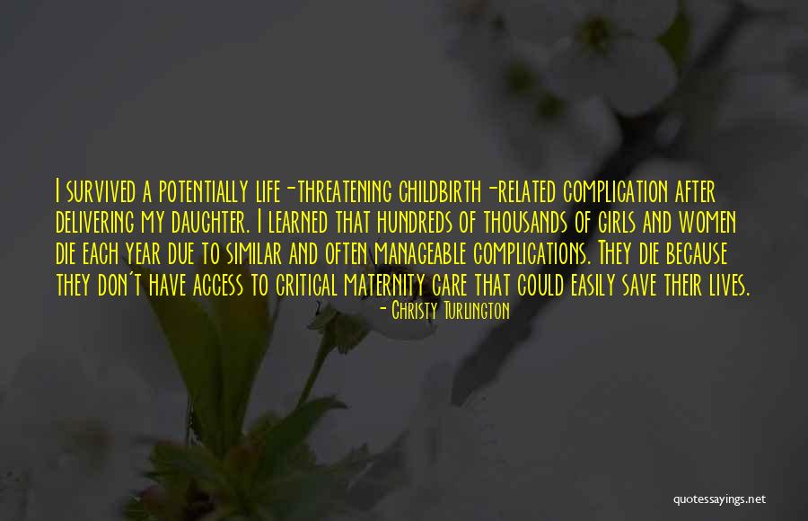 Critical Care Quotes By Christy Turlington Critical Care Quotes By Christy Turlington