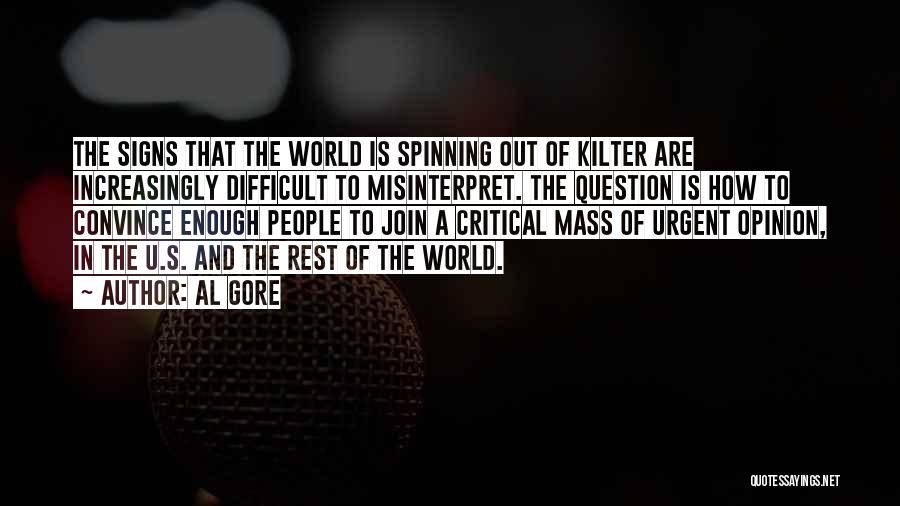Critical Mass Quotes By Al Gore