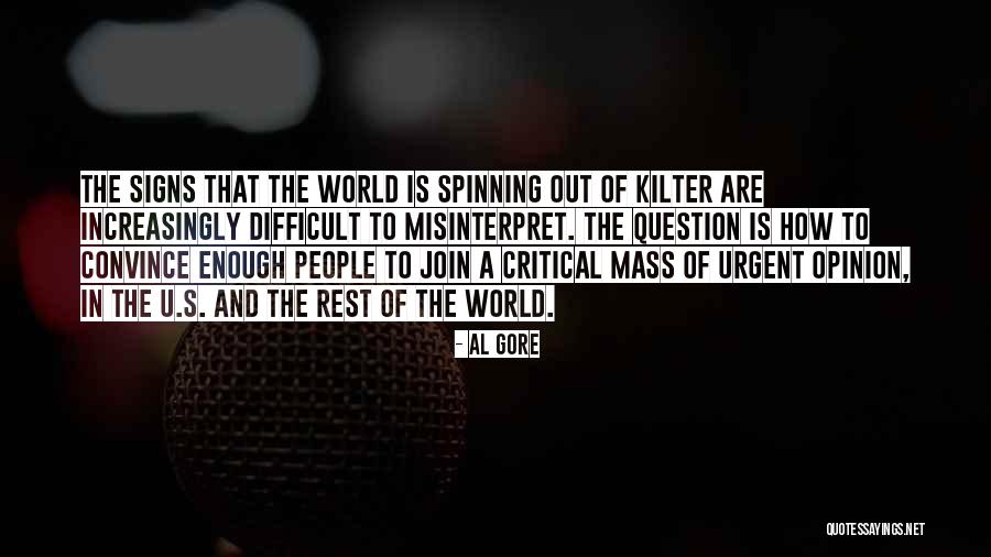 Critical Mass Quotes By Al Gore