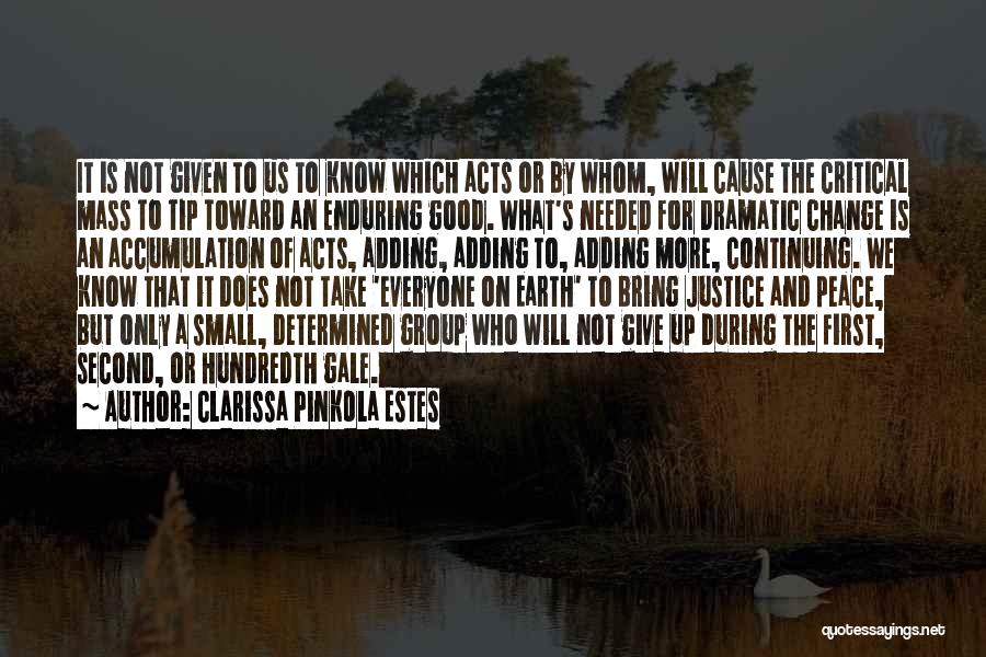 Critical Mass Quotes By Clarissa Pinkola Estes