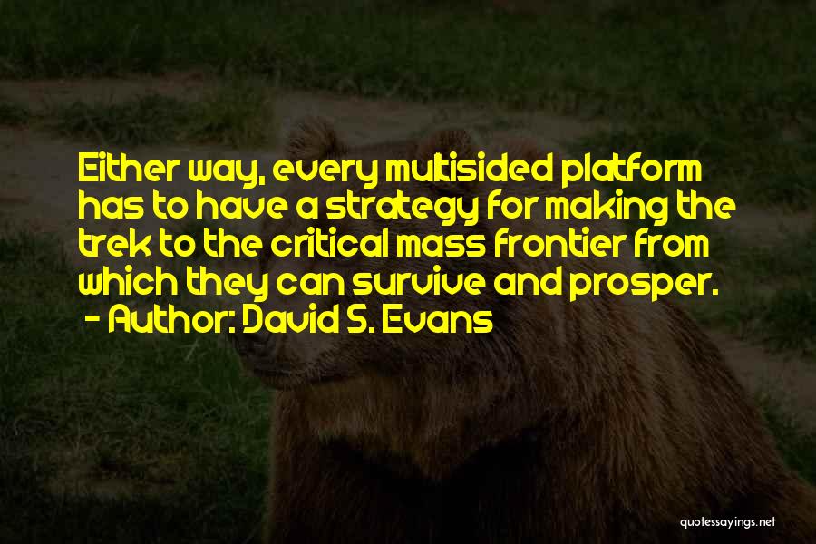 Critical Mass Quotes By David S. Evans Critical Mass Quotes By David S. Evans