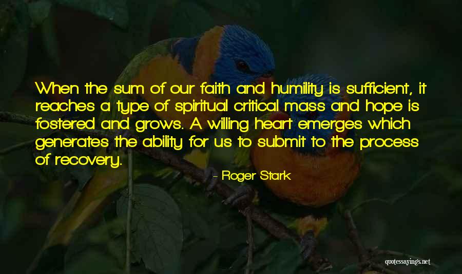 Critical Mass Quotes By Roger Stark