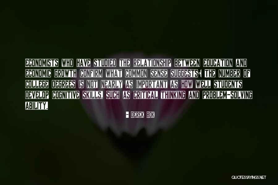 Critical Thinking And Education Quotes By Derek Bok Critical Thinking And Education Quotes By Derek Bok