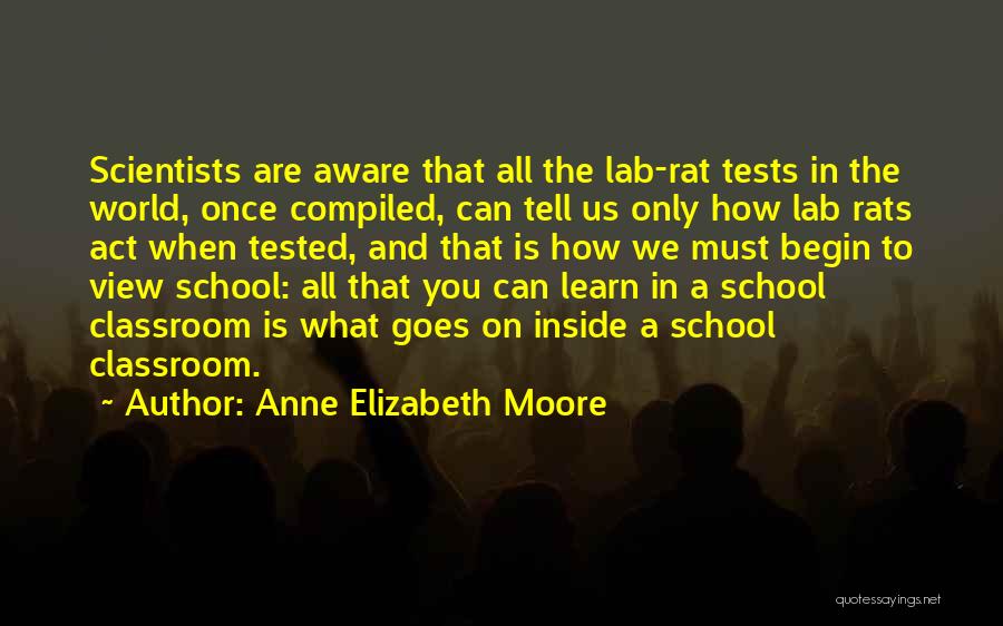 Critical Thinking Quotes By Anne Elizabeth Moore