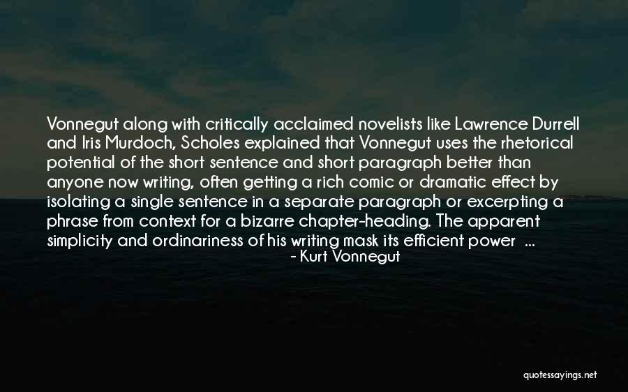 Critically Acclaimed Quotes By Kurt Vonnegut Critically Acclaimed Quotes By Kurt Vonnegut