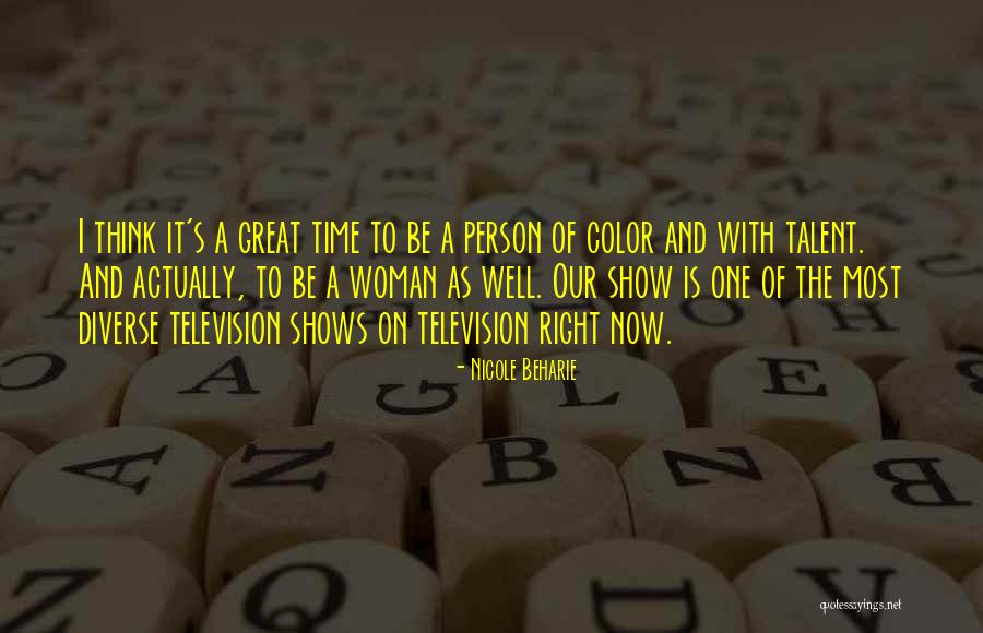 Criticilor Mei Quotes By Nicole Beharie Criticilor Mei Quotes By Nicole Beharie