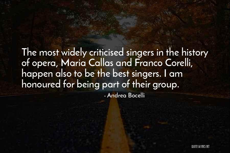 Criticised Quotes By Andrea Bocelli