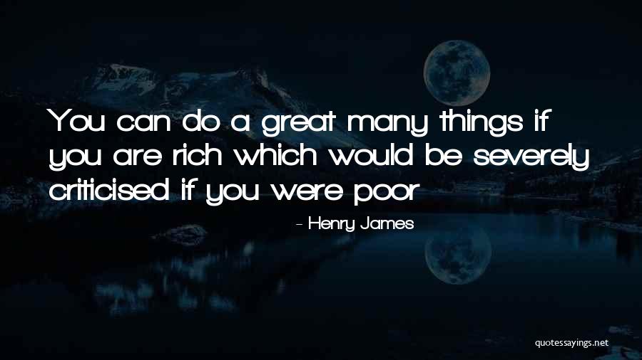 Criticised Quotes By Henry James