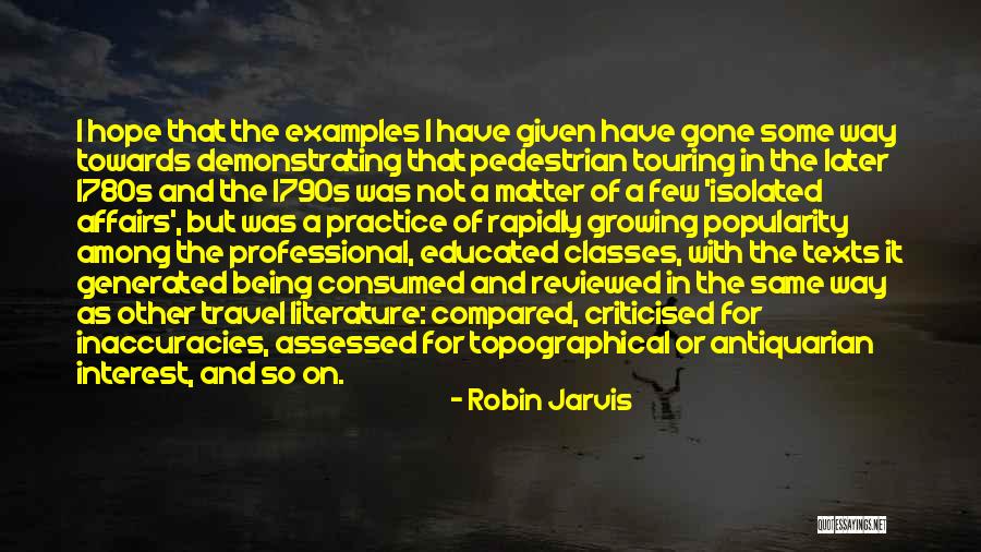 Criticised Quotes By Robin Jarvis