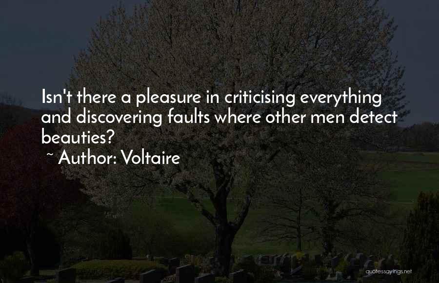 Criticising Others Quotes By Voltaire