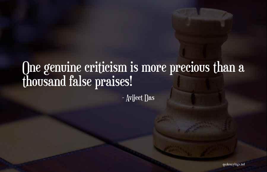 Criticism In Relationships Quotes By Avijeet Das