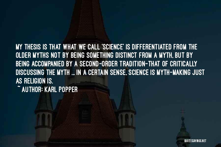 Criticism Of Religion Quotes By Karl Popper