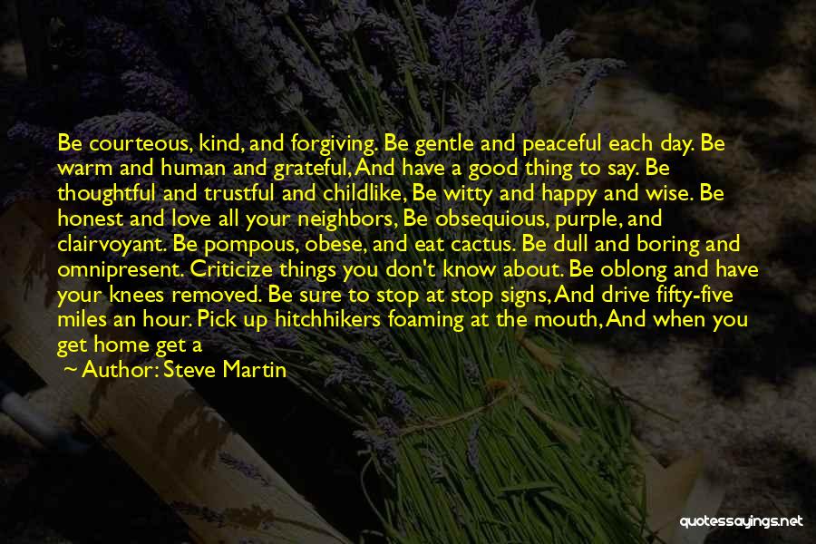 Criticize Love Quotes By Steve Martin