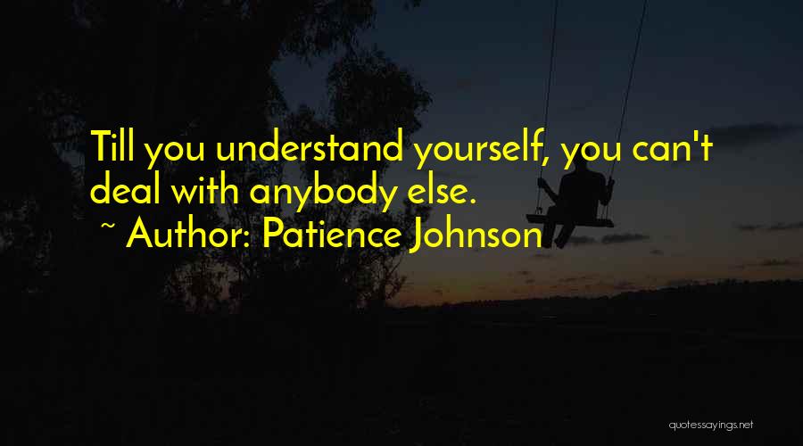 Crmison Quotes By Patience Johnson