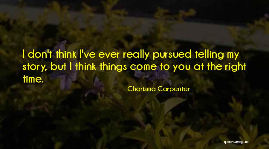 Croaker Chatterbate Quotes By Charisma Carpenter Croaker Chatterbate Quotes By Charisma Carpenter
