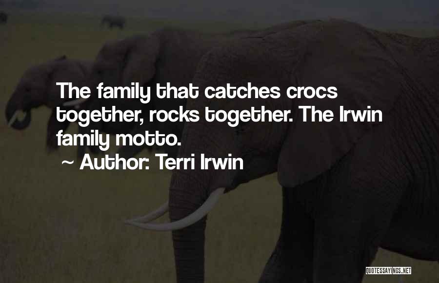 Crocs Quotes By Terri Irwin