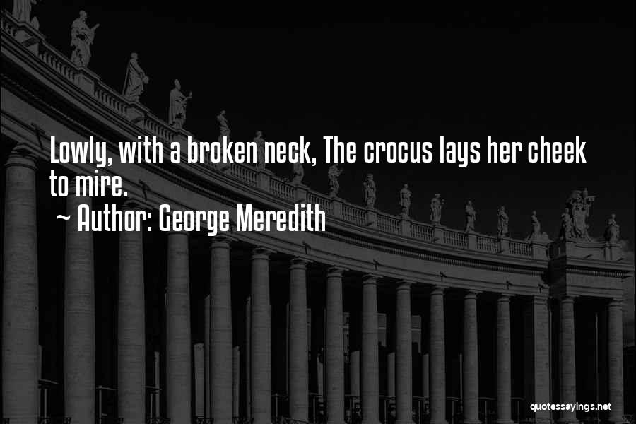 Crocus Quotes By George Meredith