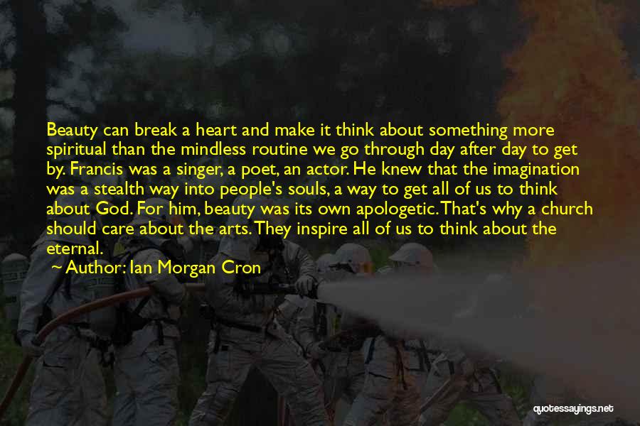 Cron Quotes By Ian Morgan Cron