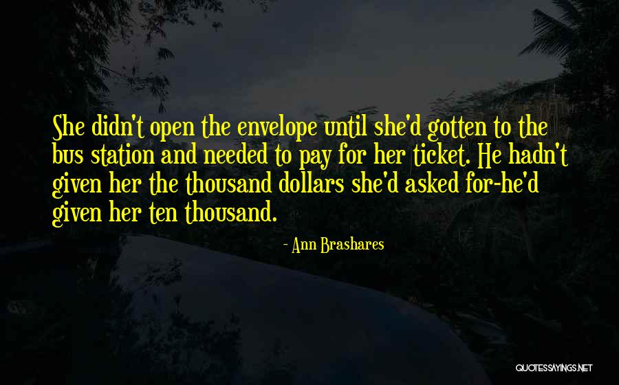 Cronenwett Farms Quotes By Ann Brashares Cronenwett Farms Quotes By Ann Brashares