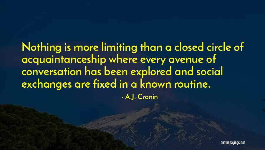 Cronin Quotes By A.J. Cronin