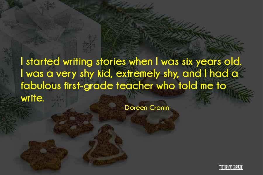 Cronin Quotes By Doreen Cronin