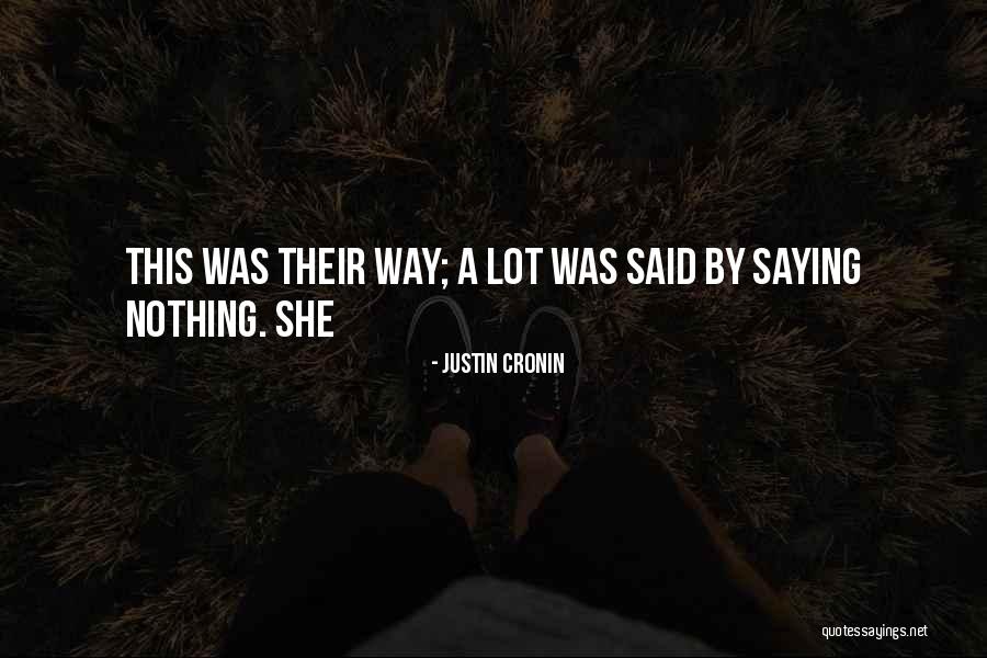 Cronin Quotes By Justin Cronin Cronin Quotes By Justin Cronin