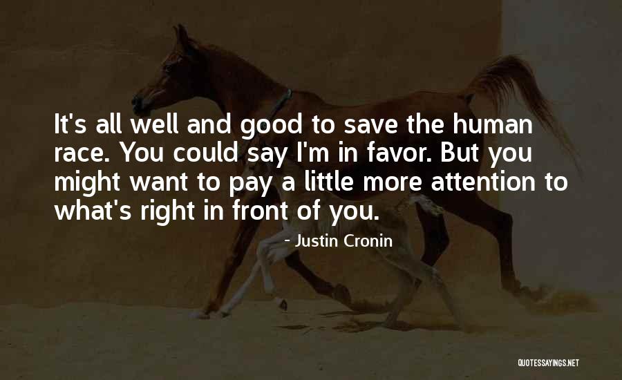 Cronin Quotes By Justin Cronin