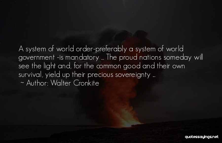 Cronkite Quotes By Walter Cronkite