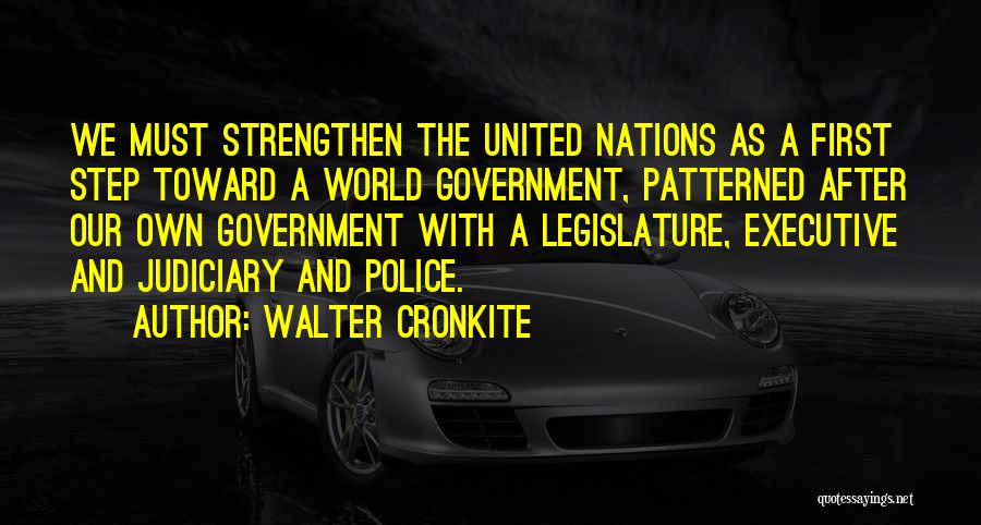 Cronkite Quotes By Walter Cronkite