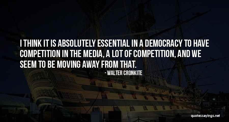 Cronkite Walter Quotes By Walter Cronkite Cronkite Walter Quotes By Walter Cronkite
