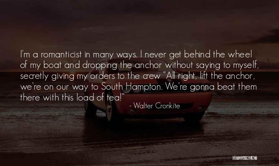 Cronkite Walter Quotes By Walter Cronkite Cronkite Walter Quotes By Walter Cronkite