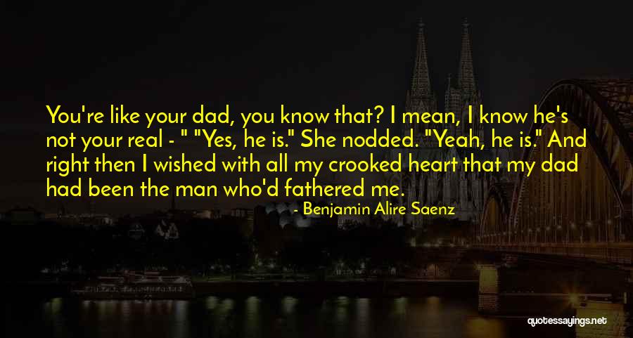 Crooked Heart Quotes By Benjamin Alire Saenz Crooked Heart Quotes By Benjamin Alire Saenz