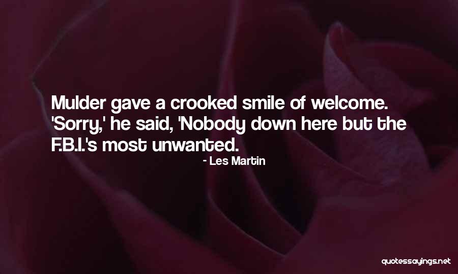 Crooked Smile Quotes By Les Martin