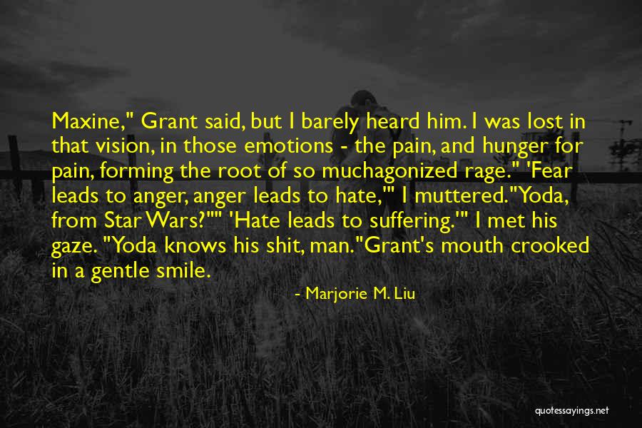 Crooked Smile Quotes By Marjorie M. Liu