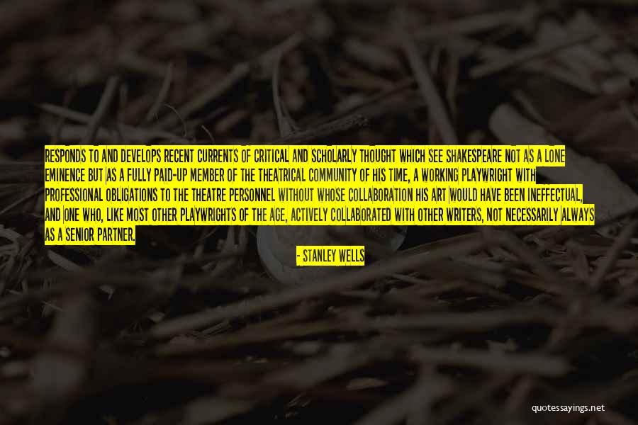 Crooks Disability Quotes By Stanley Wells Crooks Disability Quotes By Stanley Wells